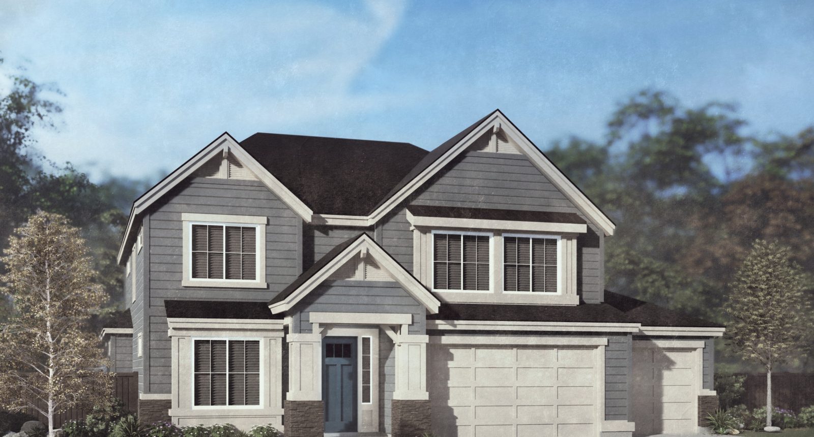 2 Story House Plans in Meridian ID - Ballybunion