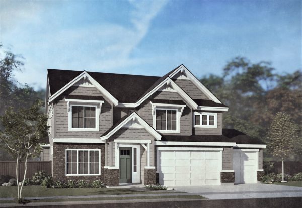 Ballybunion C - 2 Story House Plans in Meridian ID