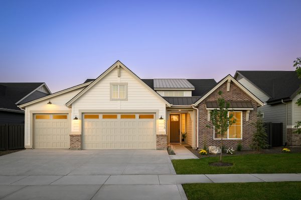 Dartmouth - Single Story House Plans in Meridian ID