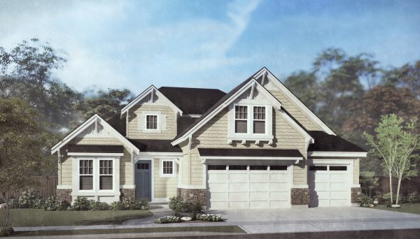 Edgewater C - 2 Story House Plans in Meridian ID
