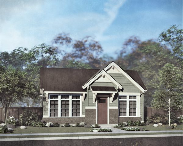 Foxtrot A - Single Story House Plans in Meridian ID