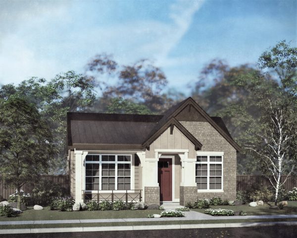 Foxtrot B - Single Story House Plans in Meridian ID