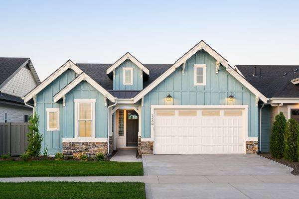 Moonlight - Single Story House Plans in Meridian ID