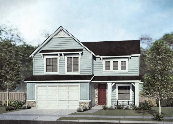 Marquette - 2 Story House Plans in Meridian ID