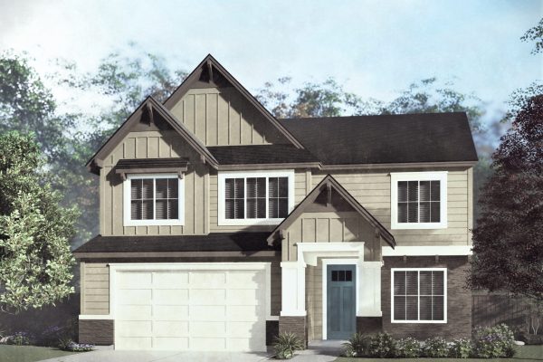 Marquette - 2 Story House Plans in Meridian ID