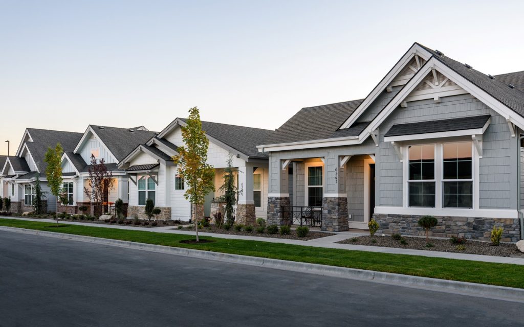 55+ Community in Meridian ID Cadence at Bainbridge Brighton Homes