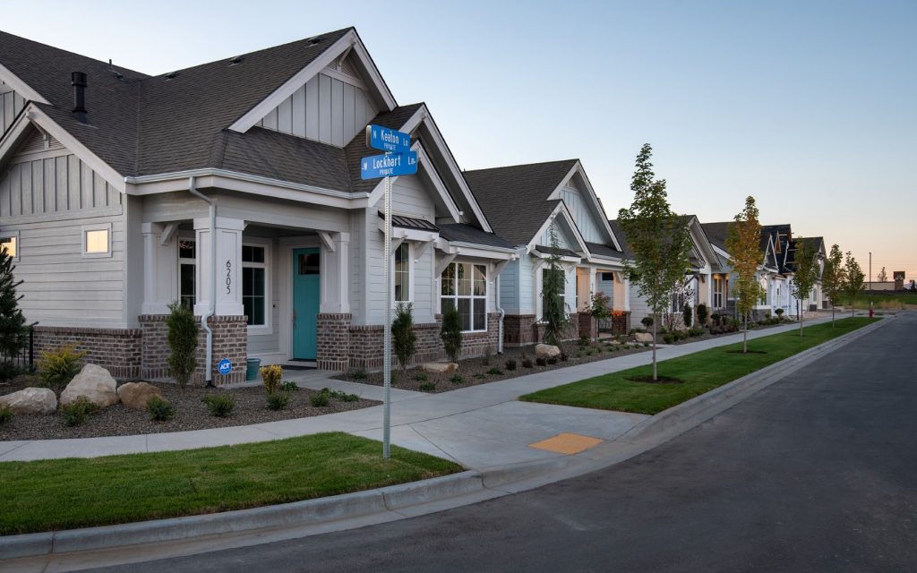 55+ Community in Meridian ID Cadence at Bainbridge Brighton Homes