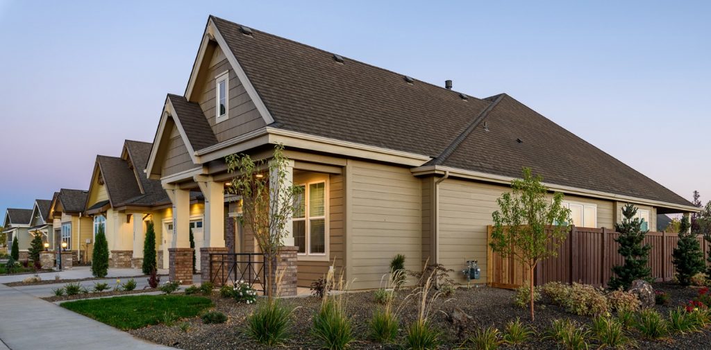 55+ Community in Meridian ID Cadence at Bainbridge Brighton Homes