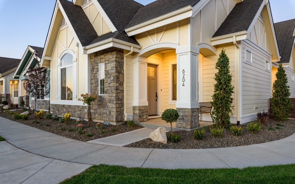 55+ Community in Meridian ID Cadence at Bainbridge Brighton Homes