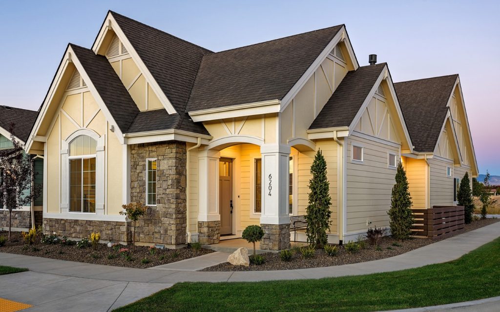 55+ Community in Meridian ID Cadence at Bainbridge Brighton Homes