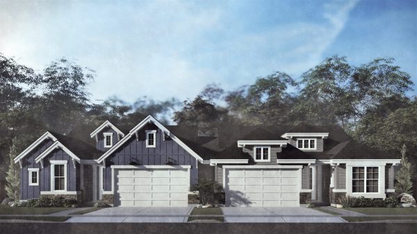 Moonlight - Single Story House Plans in Meridian ID