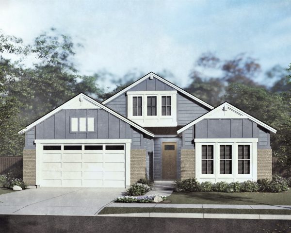 Southport - 1.5 Story House Plans in Meridian ID