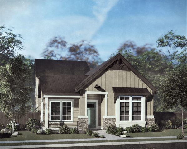 Summer Sun B - 2 Story House Plans in Meridian ID
