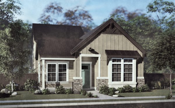 Summer Sun B - 2 Story House Plans in Meridian ID