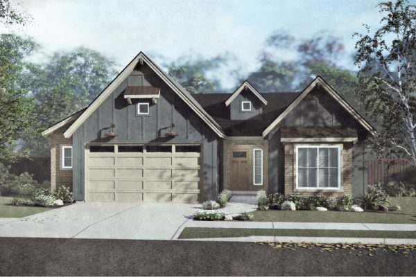 Timberstone A - Single Story House Plans in Nampa ID