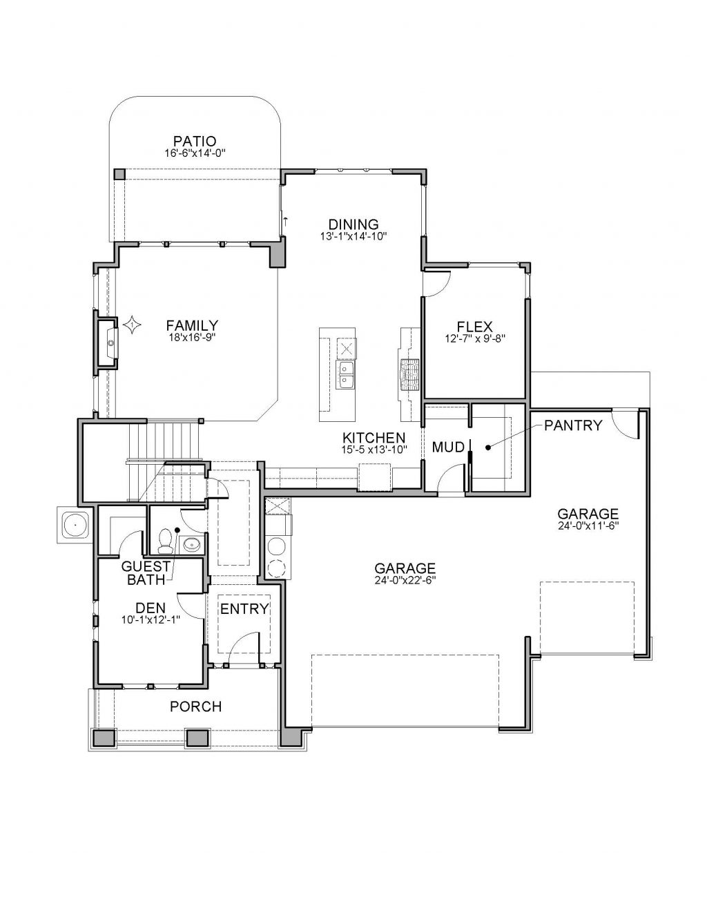 Bandon Floor Plan Brighton Homes