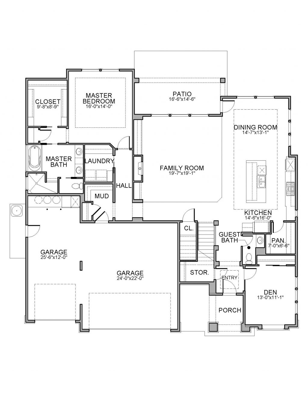 Broadmoor Floor Plan Brighton Homes