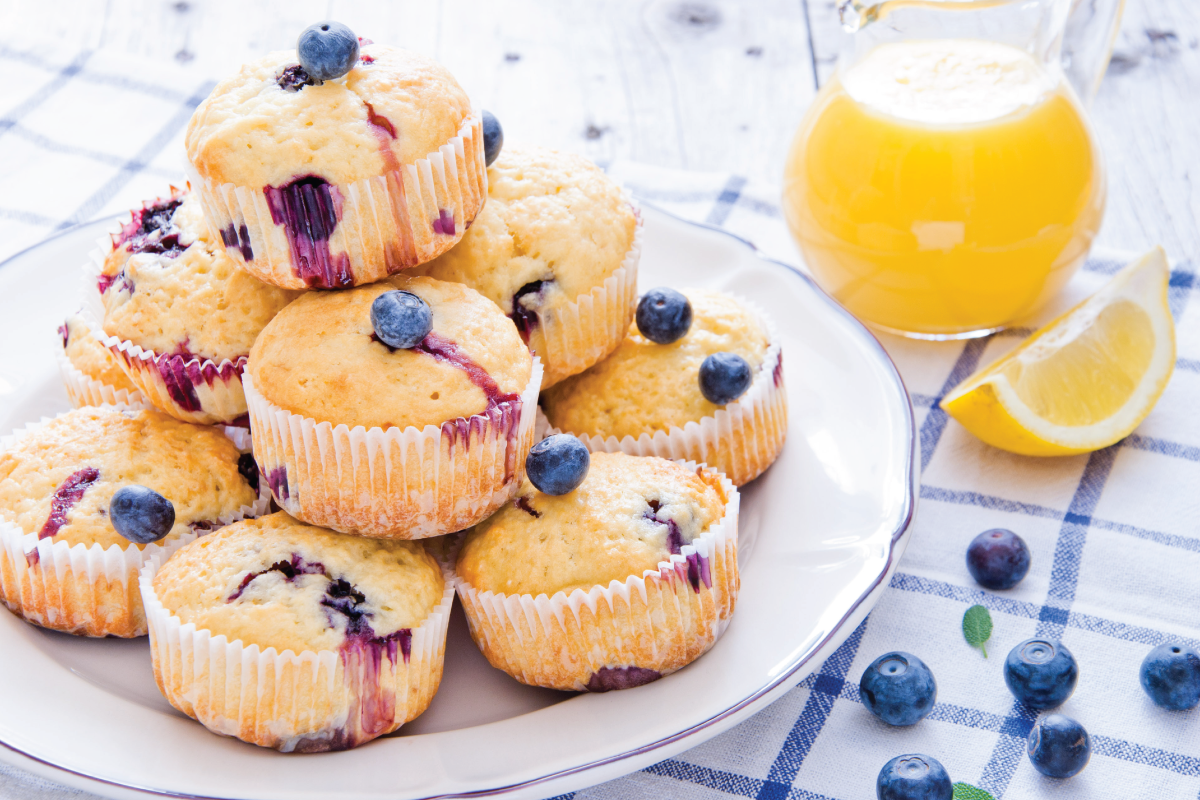 Lemon Blueberry Muffins