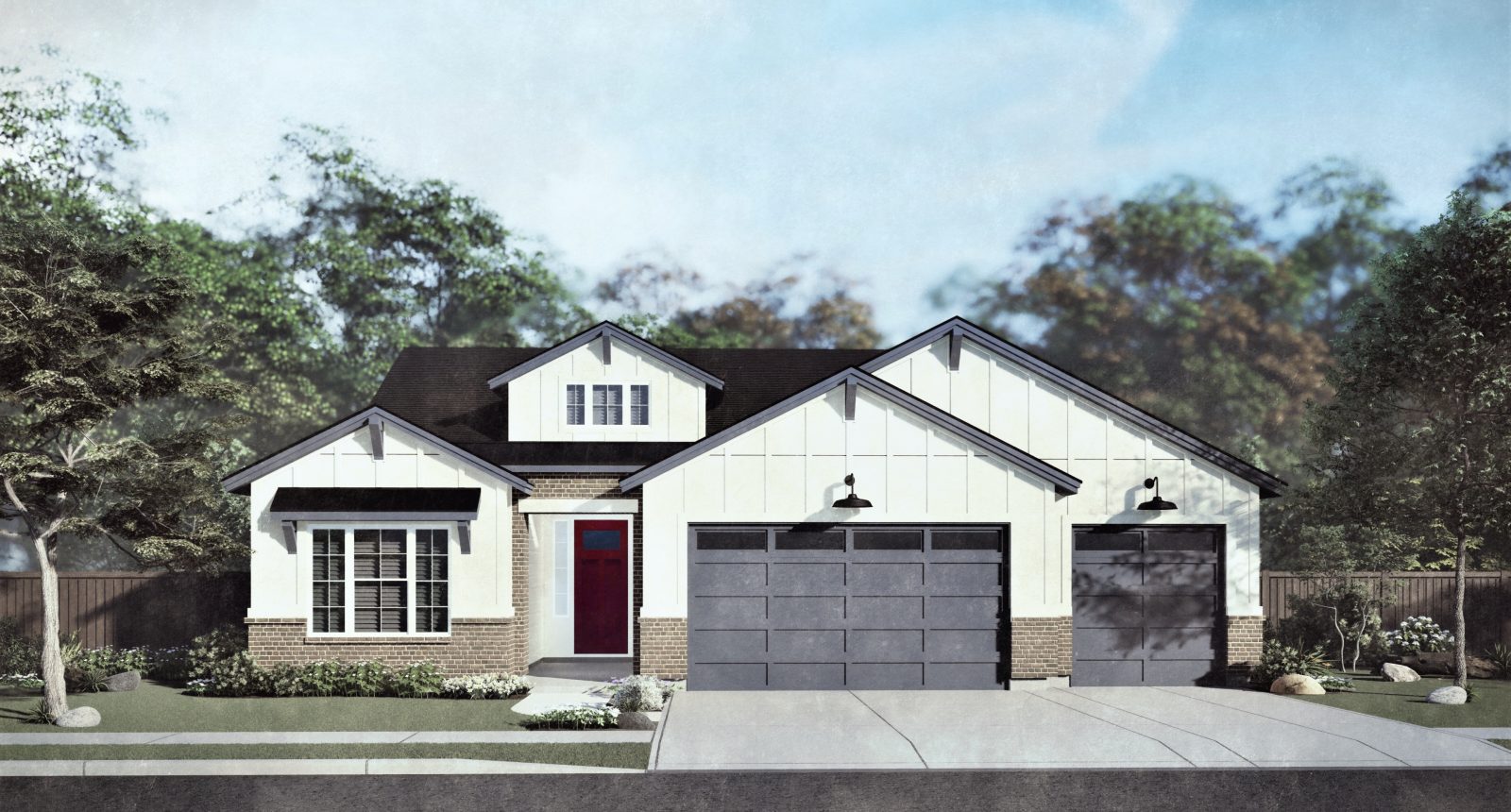 Centennial - Single Story House Plans in Nampa ID