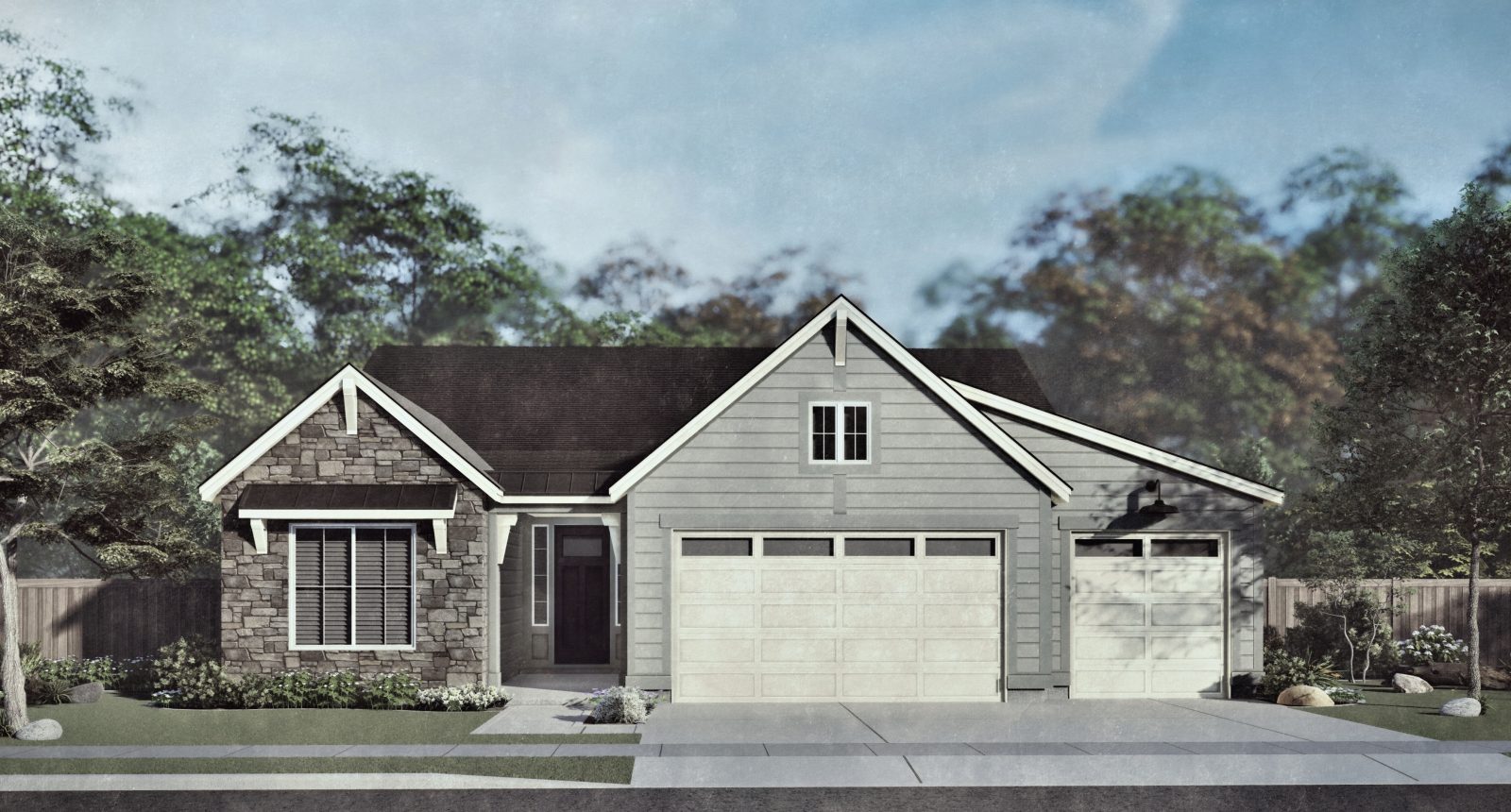 Centennial B - Single Story House Plans in Nampa ID