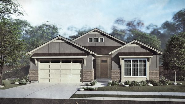 Pierce Park A - Single Story House Plans in Nampa ID