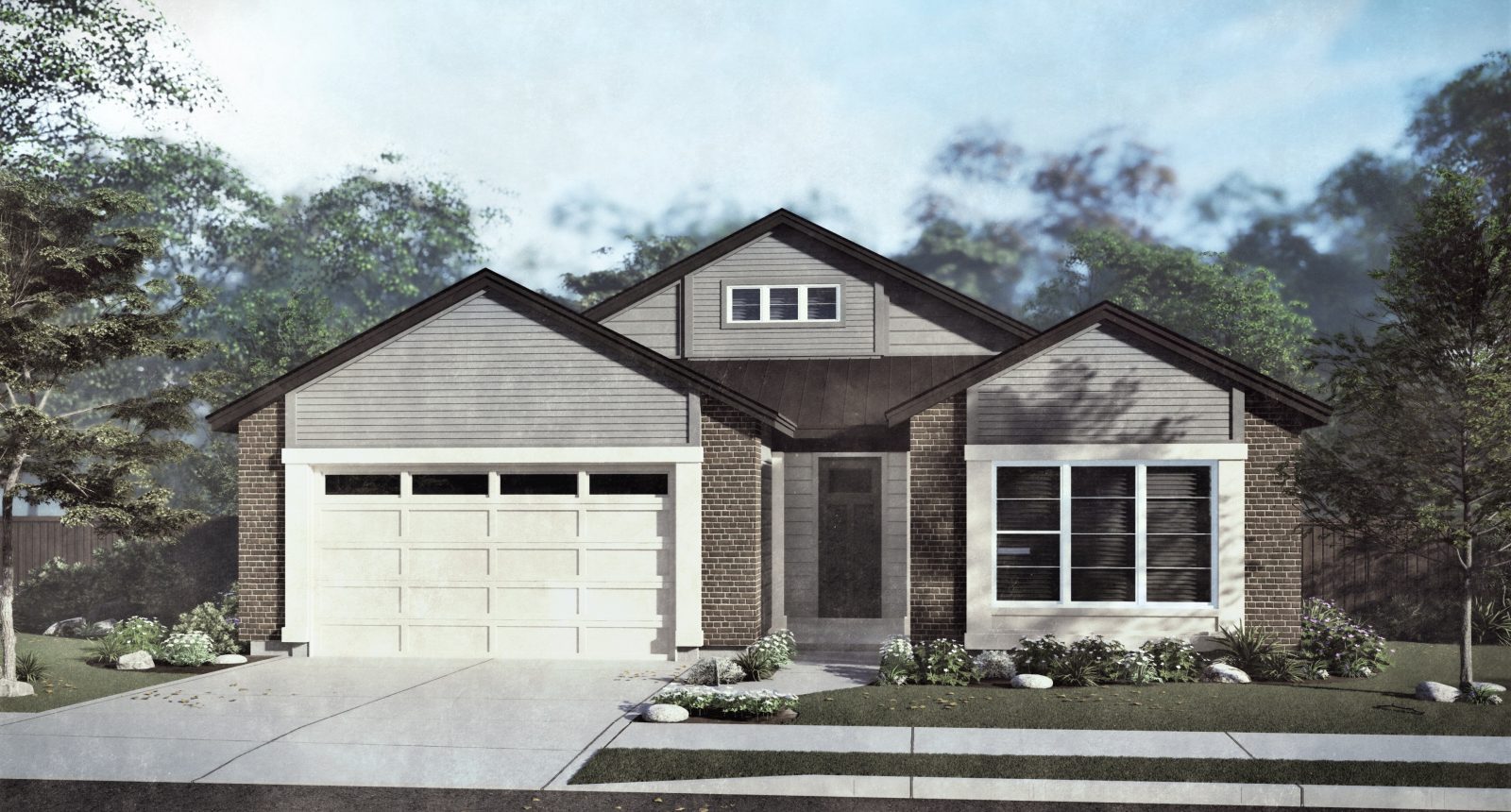 Pierce Park B - Single Story House Plans in Nampa ID