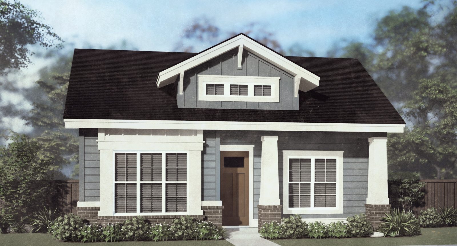 Black Forest B - Single Story House Plans in Meridian ID