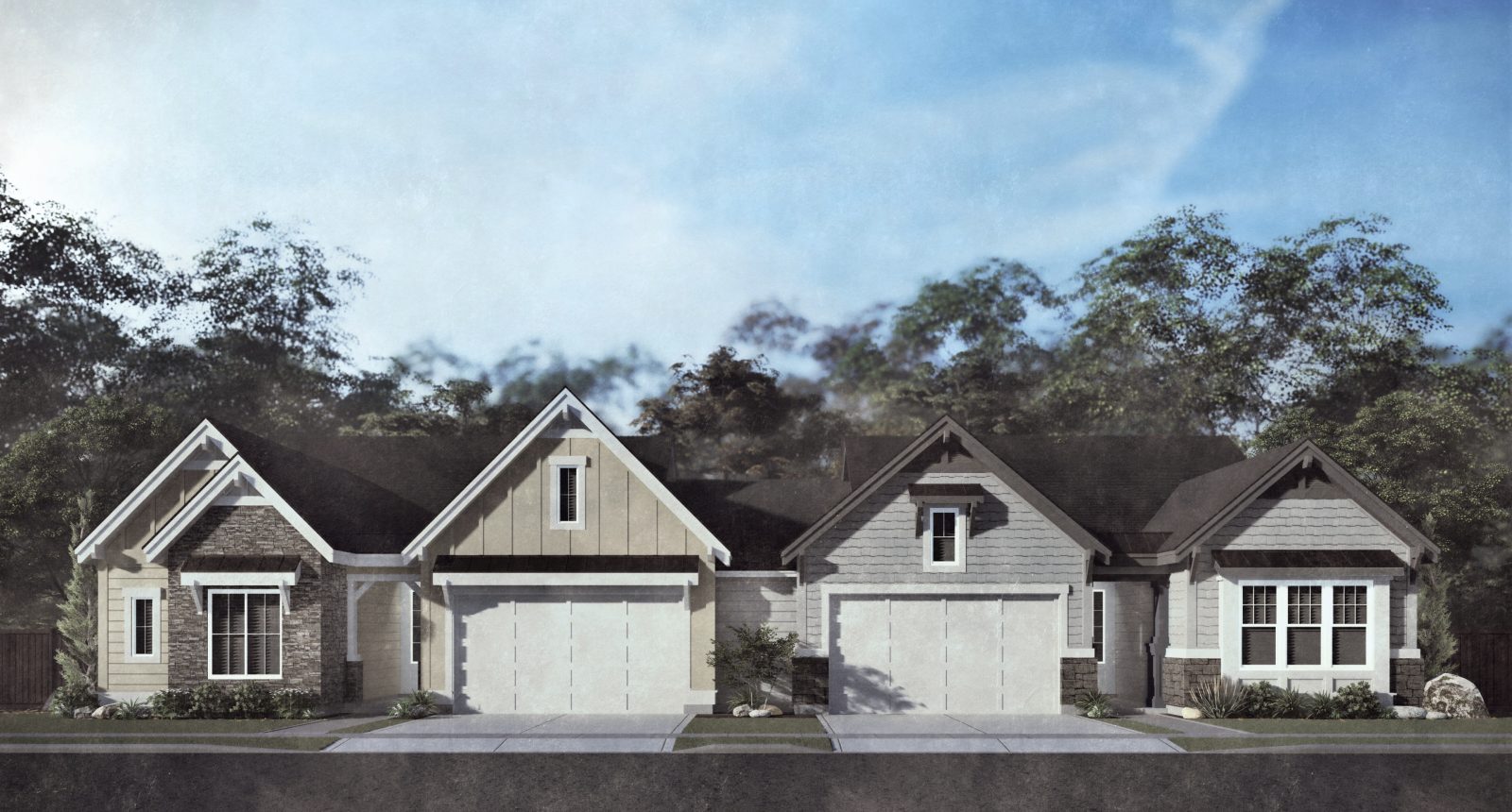 Radiance B - Single Story House Plans in Meridian ID