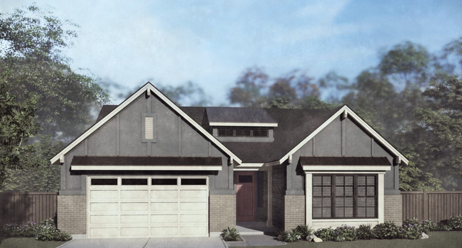 Whitetail A - Single Story House Plans in Meridian ID