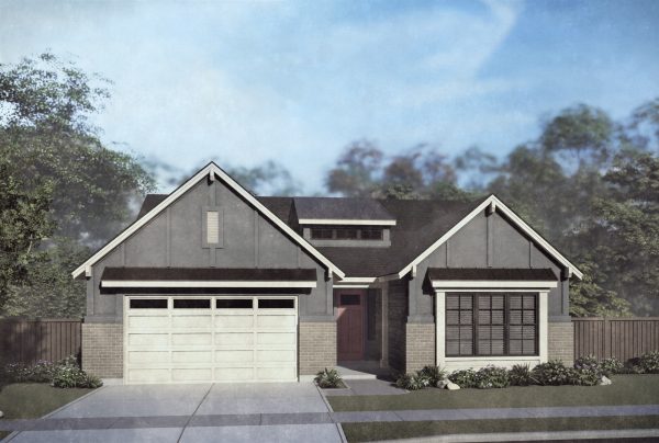 Silver Sage - Single Story House Plans in Nampa ID