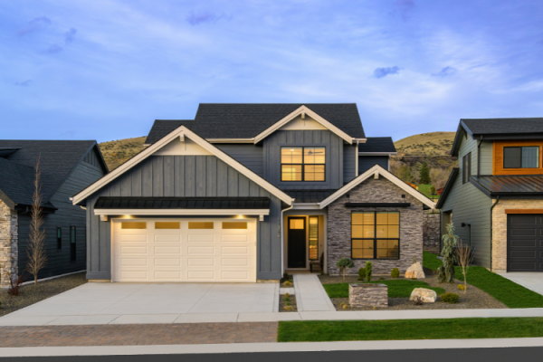 Exterior of Creekside home