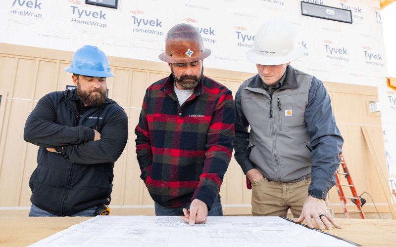 Brighton Superintendents Reviewing Home Plans